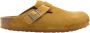 Birkenstock Bruine Corduroy Sandalen Leer Instapper Brown Unisex - Thumbnail 21