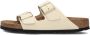 BIRKENSTOCK Arizona Nubuck Ecru narrow Beige Nubuck Plateau sandalen Dames - Thumbnail 15
