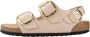 BIRKENSTOCK Slippers Dames Milano Big Buckle Dames Maat: 37 Materiaal: Leer Kleur: Roze - Thumbnail 3