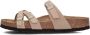 BIRKENSTOCK Slippers Dames Franca Maat: 39 Materiaal: Nubuck Kleur: Beige - Thumbnail 3