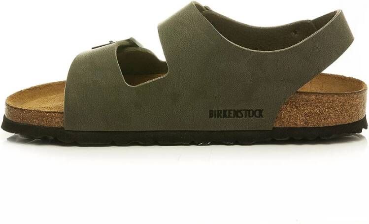 Birkenstock Emerald Green Milano Sandalen Green Heren