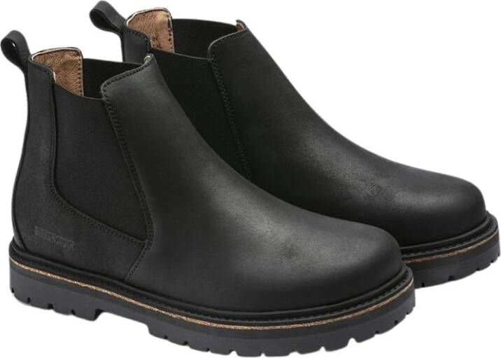 Birkenstock Beatles Chelsea Laars Black Heren
