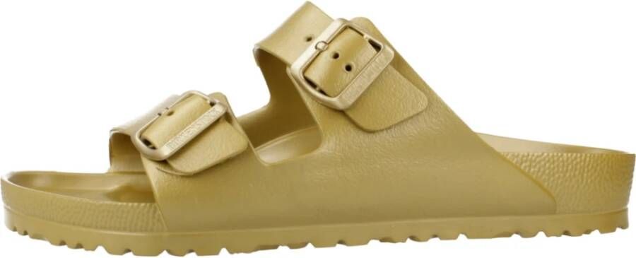 Birkenstock EVA Sliders in diverse kleuren Brown Heren