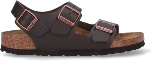 Birkenstock slipper MILANO Dark Brown regular Naturleder Smooth Leather - Foto 6