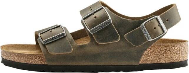 Birkenstock Teenslippers & Sliders Groen Heren - Foto 3