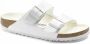 Birkenstock Arizona Slippers Triple White Narrow fit | Wit | Imitatieleer - Thumbnail 80