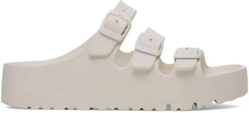 Birkenstock Flex Platform Sandalen in Eierschaal