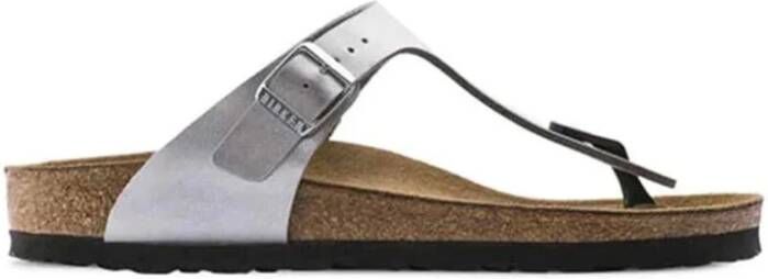 Birkenstock Flip Flops & Sliders Grijs Dames