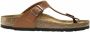 Birkenstock Gizeh BF Ginger Brown Narrow Dames Slippers Brown - Thumbnail 2