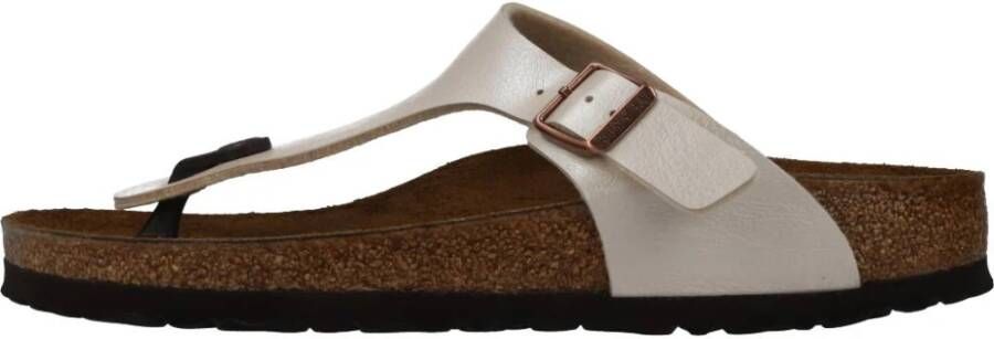 Birkenstock Flip Flops Gray Dames