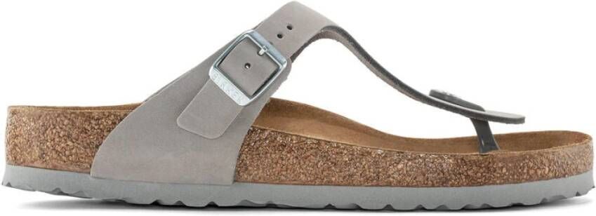 Birkenstock Flip Flops Grijs Dames