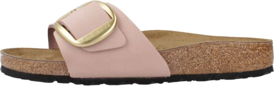 Birkenstock Big Buckle Ciabatta Sandal Pink Dames