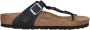 Birkenstock Klapki damskie Gizeh Braided 1021349 Zwart Dames - Thumbnail 25