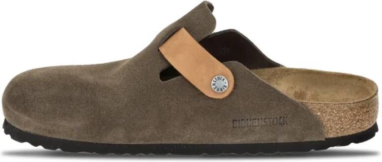 Birkenstock Klompen Boston LEVE LEOI Concrete Gray