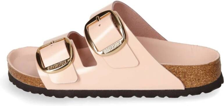 Birkenstock Gesp Sandaal met Kurk Voetbed