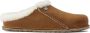 Birkenstock Premium Shearling Slippers met Kurk en Latex Voetbed Brown - Thumbnail 1