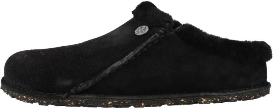 Birkenstock Zermatt Pantoffels voor Warmte en Comfort Black Dames