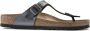 Birkenstock Gizeh Dames Slippers Metallic Black Regular fit | Zwart | Imitatieleer - Thumbnail 2