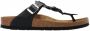 Birkenstock Gizeh Braided FL 1021360 Vrouwen Zwart Slippers - Thumbnail 2