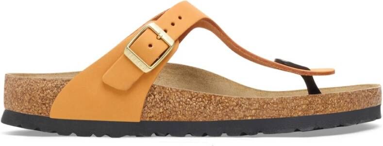 Birkenstock Gizeh Sandalen Orange Dames