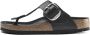 Birkenstock Gizeh Big Buckle sandalen zwart natuurleer regular dames(1018753 ) - Thumbnail 3