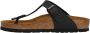 BIRKENSTOCK Teenslippers Gizeh Maat: 37 Materiaal: Leatherlook Kleur: Zwart - Thumbnail 4