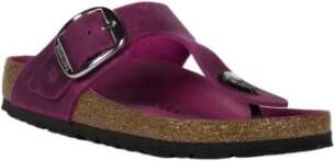 Birkenstock Stijlvolle Gizeh Flip Flops voor vrouwen Purple Dames
