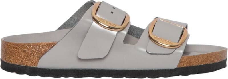 Birkenstock Arizona Big Buckle Slippers High Shine Stone Coin Narrow Fit Dames - Foto 2