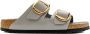 Birkenstock Grijze Glanzende Leren Sandalen Collectie Ss25 Gray Dames - Thumbnail 1