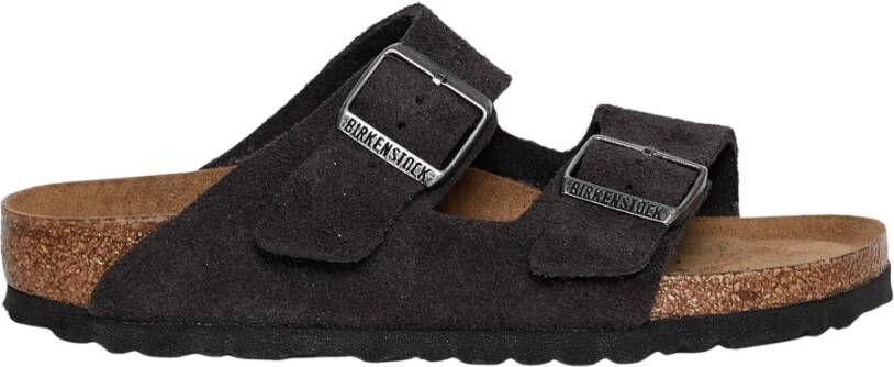 Birkenstock Grijze Suède Sandal Gray Dames