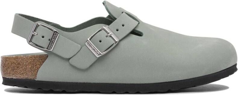 Birkenstock Groene Sandalen met Hielband Ontwerp
