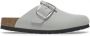Birkenstock Grote Gesp Boston Nubuck Klomp - Thumbnail 1