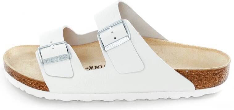 Birkenstock Heren Sandalen van Natuurlijk Leer White Heren