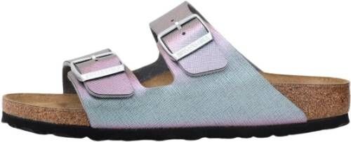 Birkenstock Iridescent Paarse Sandalen