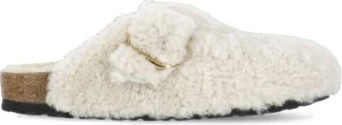Birkenstock Boston slippers met plateauzool Beige - Foto 8
