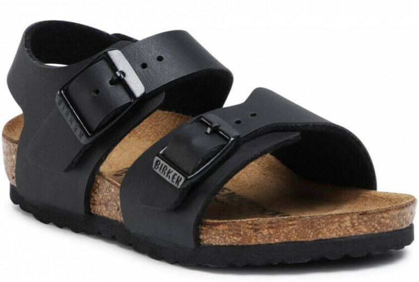 Birkenstock New York Kids Sandalen Black Narrow-fit Zwart Imitatieleer - Foto 6