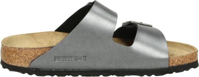 Birkenstock Klassieke Arizona Sandaal in Nabuk Leer