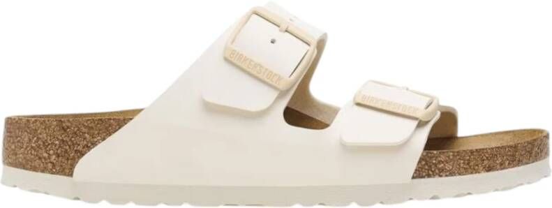 Birkenstock Klassieke Arizona Sandalen in Eierschaal
