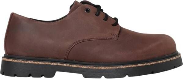 Birkenstock Highwood Low Habana Geölied Leder Brown Heren