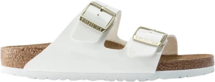 Birkenstock Klassieke Dames Sandaal met Dubbele Band White Dames