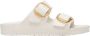 Birkenstock Slippers Madrid Big Buckle EVA Eggshell - Thumbnail 3