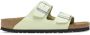 Birkenstock Klassieke kleurblok leren sandaal Green Dames - Thumbnail 5