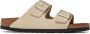 BIRKENSTOCK Arizona Nubuck Ecru narrow Beige Nubuck Plateau sandalen Dames - Thumbnail 3
