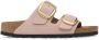 Birkenstock Klassieke Big Buckle Nubuck Leren Sandaal Pink Dames - Thumbnail 39