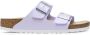 Birkenstock Geëmbosseerde Arizona Sliders Purple Dames - Thumbnail 9