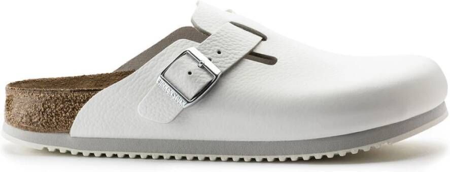 Birkenstock Klassieke Unisex Klomp Boston BS Wit Unisex - Foto 2
