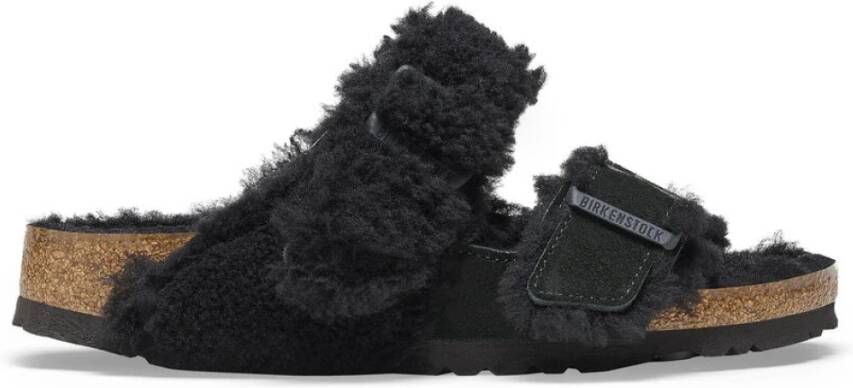 Birkenstock Klassieke zwarte sandalen met kleurblokkering Black Dames