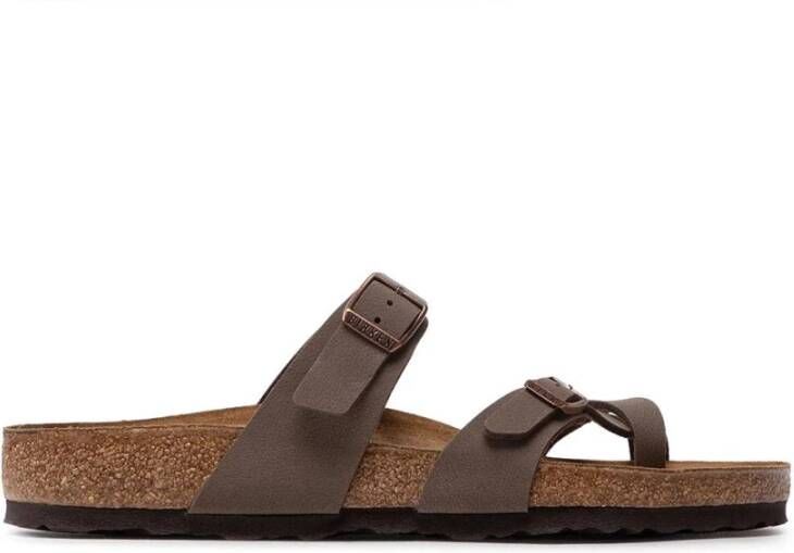 Birkenstock Mayari Slippers Mocha Regular fit | Bruin | Imitatieleer - Foto 9