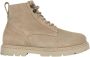 Birkenstock Lace Mid Suede Boot Beige Heren - Thumbnail 1