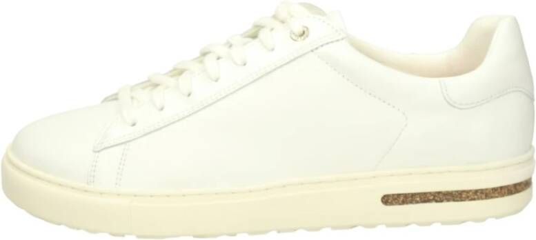 Birkenstock Witte Leren Sneakers met Verwijderbaar Kurk-Latex Voetbed White - Foto 8